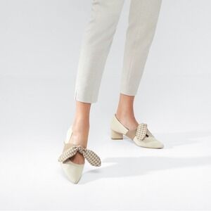 VIVAIA Pointed-Toe Mary Jane Heels size EU/38 US/7-7.5